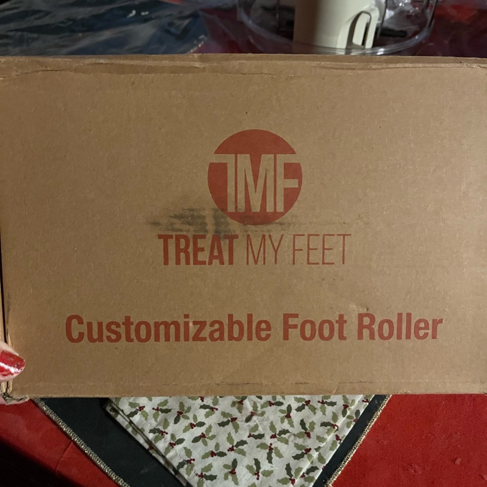TMF Treat My Feet NIB Customizable Foot Roller